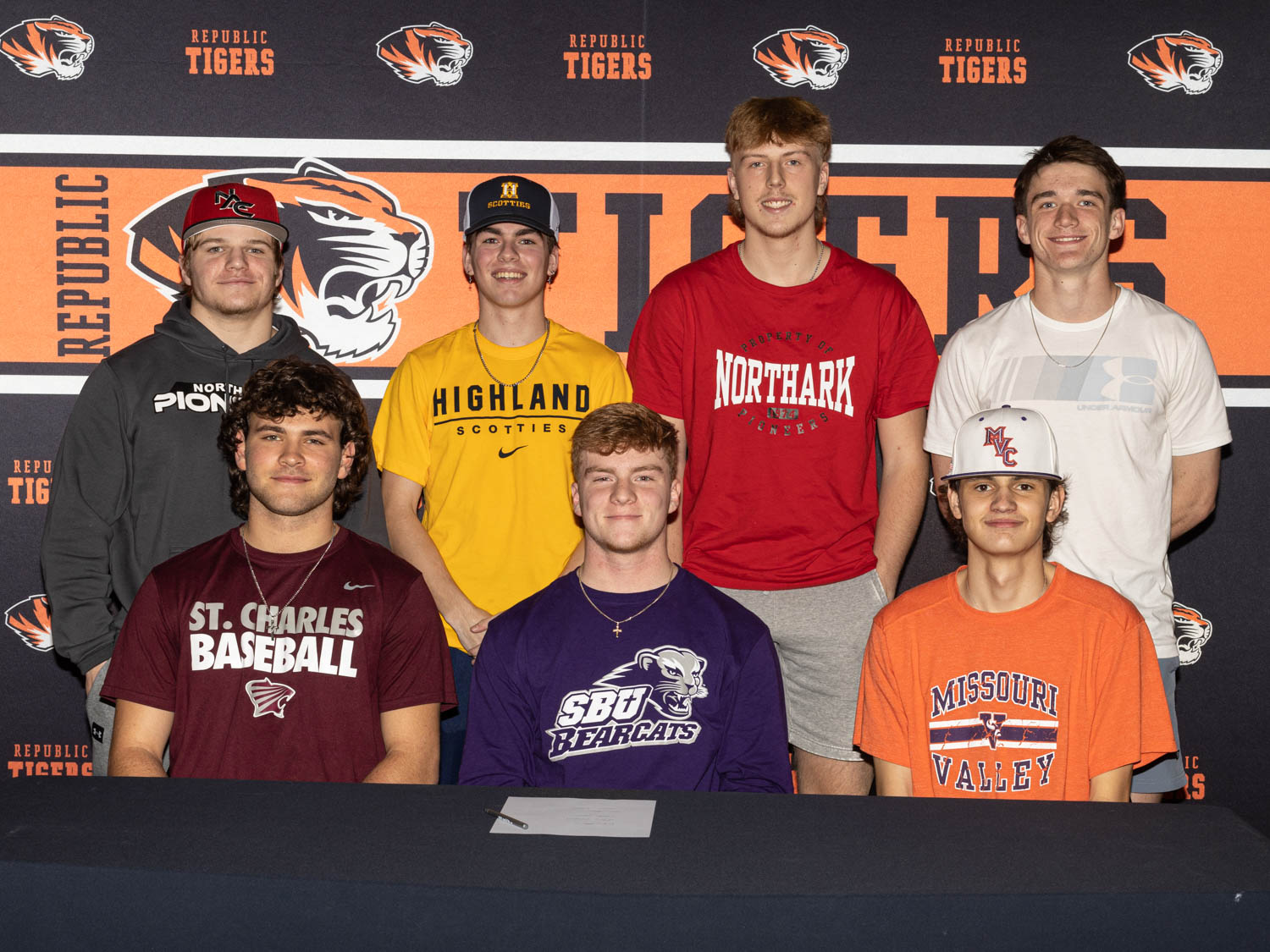 Seven Tigers Commit to College Programs