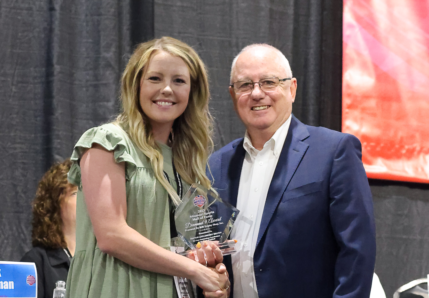 Republic Softball Great Appleberry Brown Honored