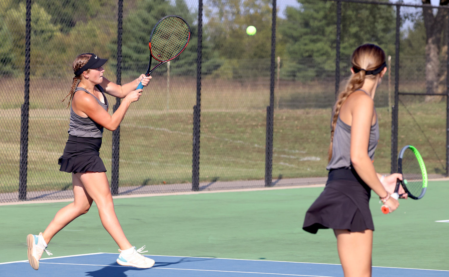 Lady Tigers Open District Tournament with Sweep of Waynesville