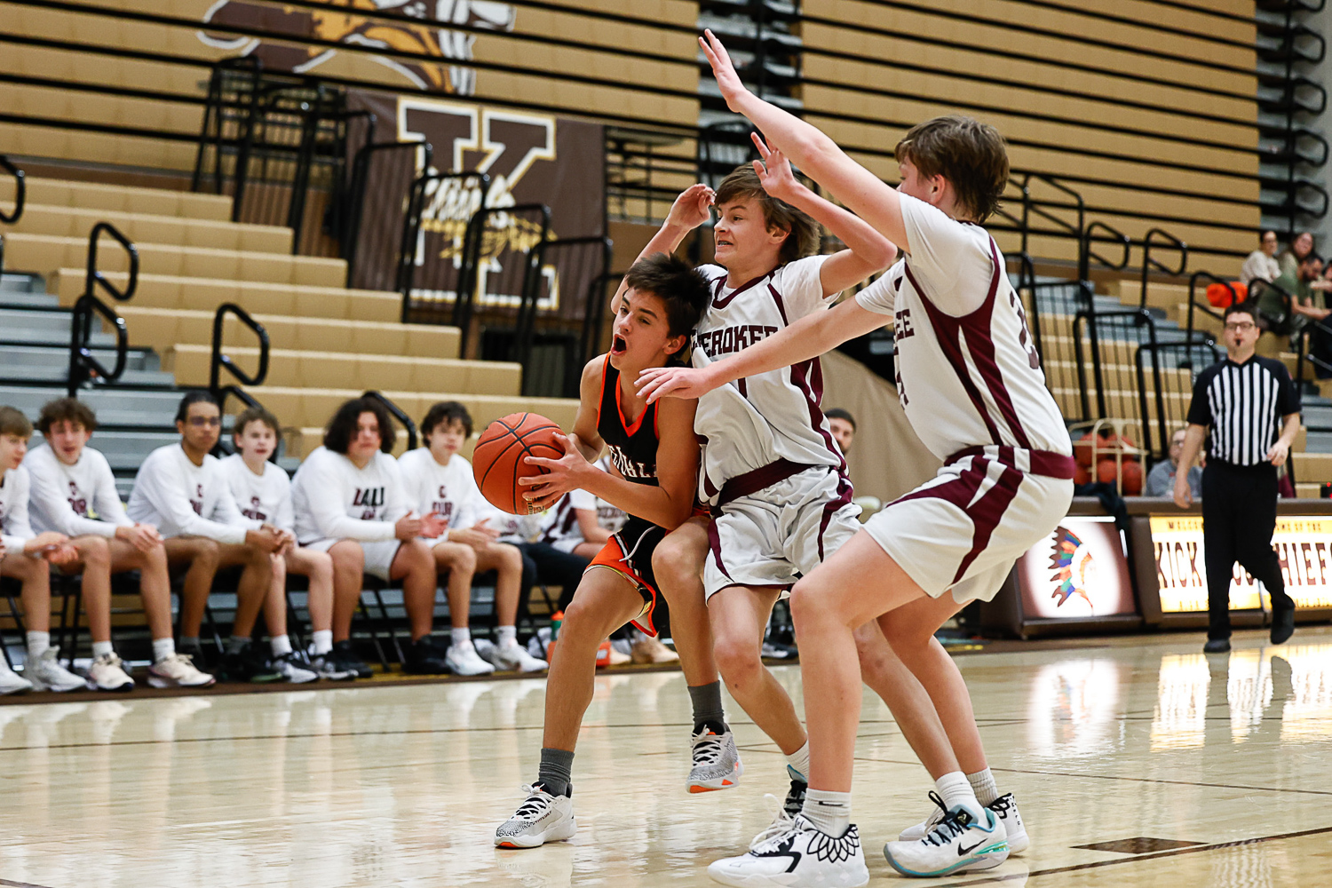 Photos: 8th Grade Boys Basketball vs Cherokee