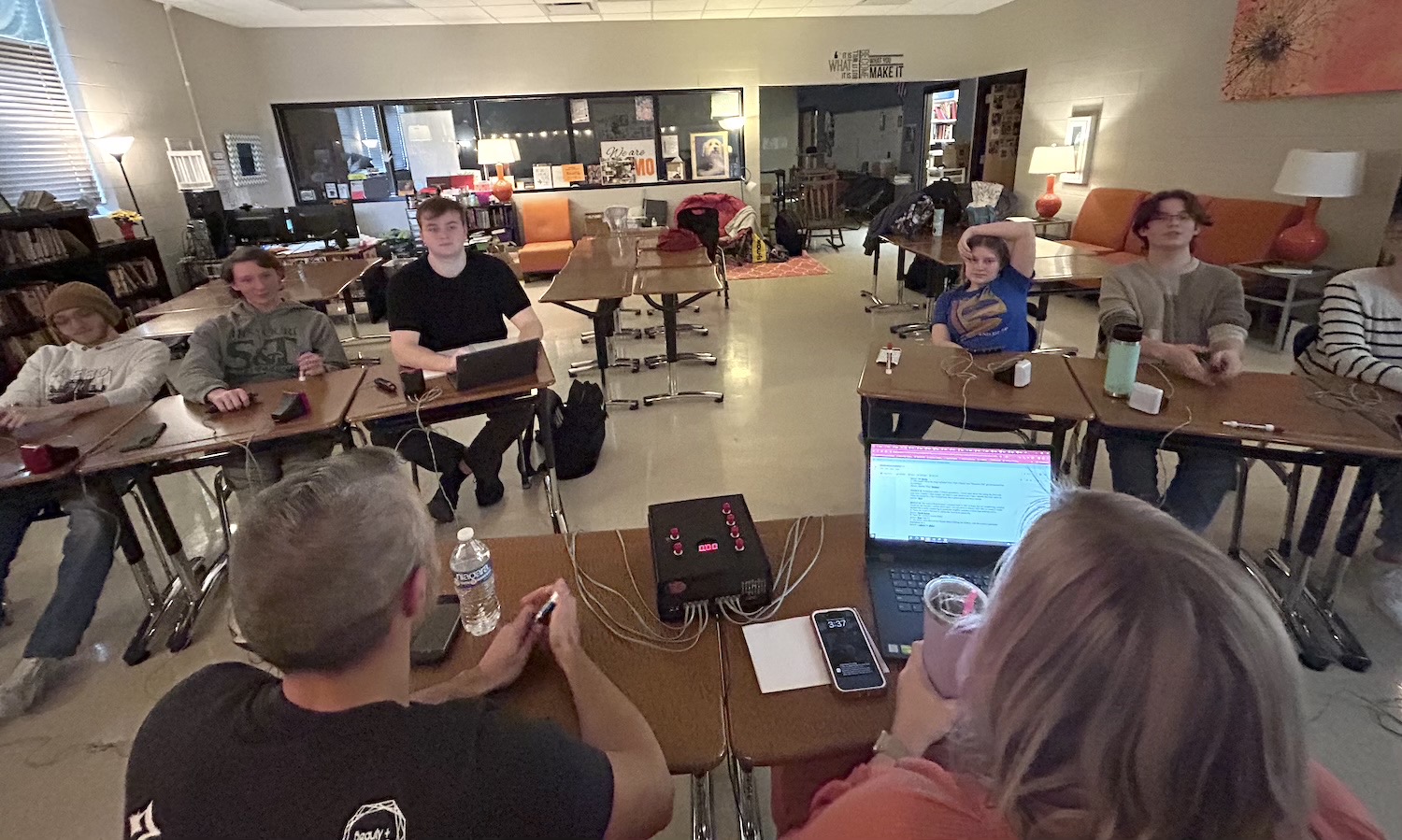 Off the Field – Scholar Bowl Eyes District Goal