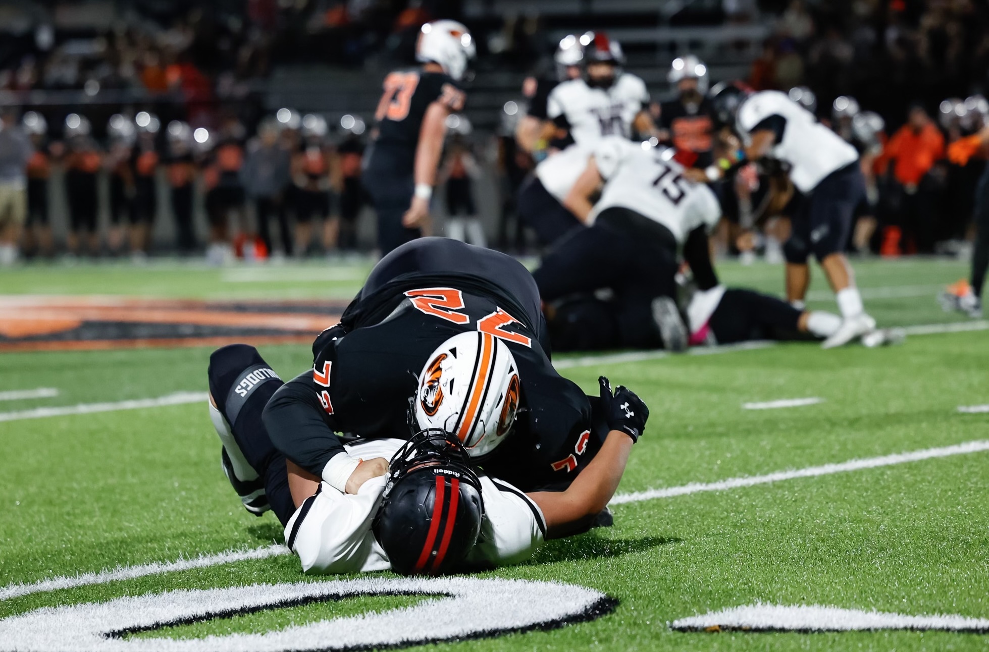 Tigers Flatten Bulldogs in District Opener