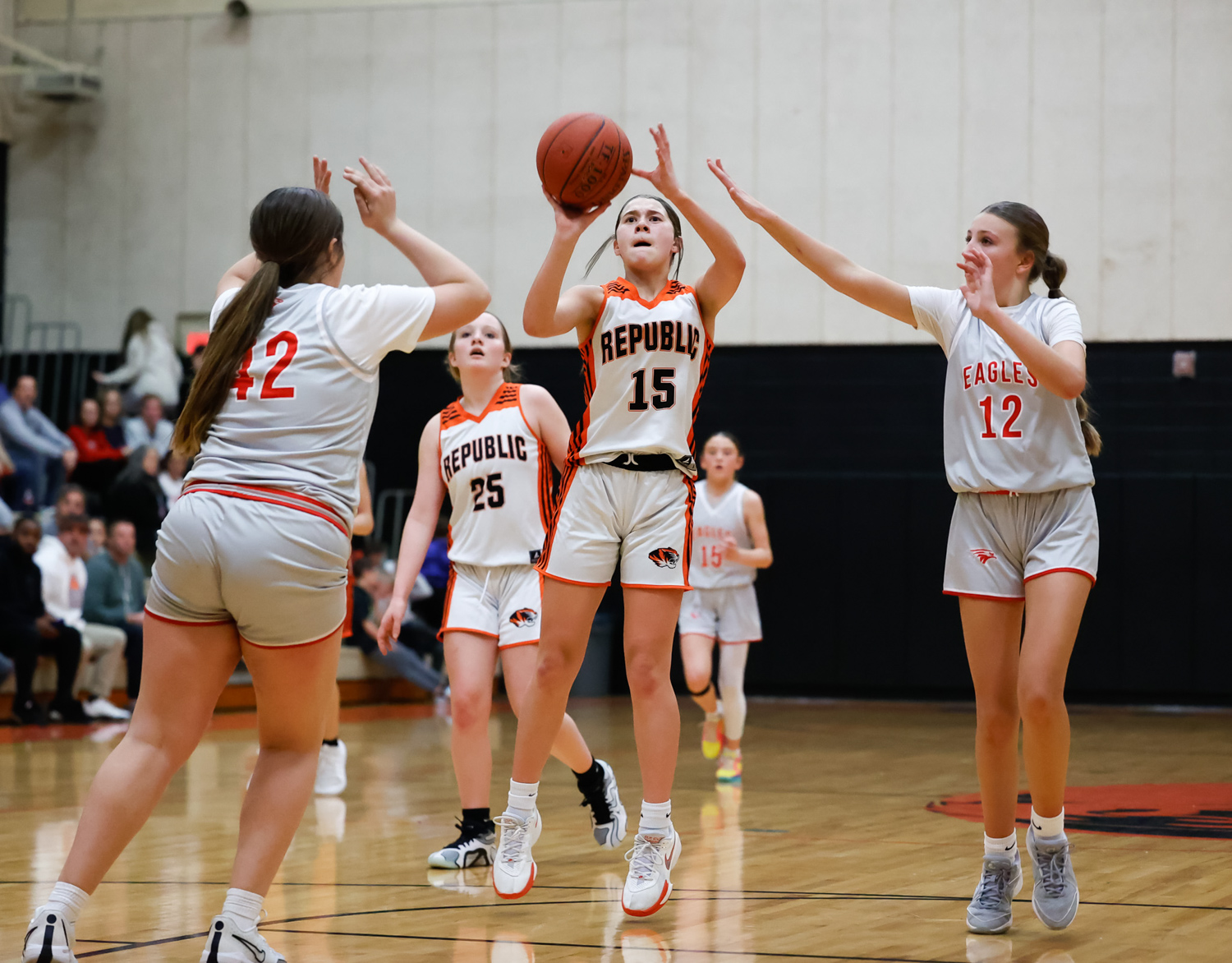 Photos: 7th Grade Girls Basketball vs Nixa