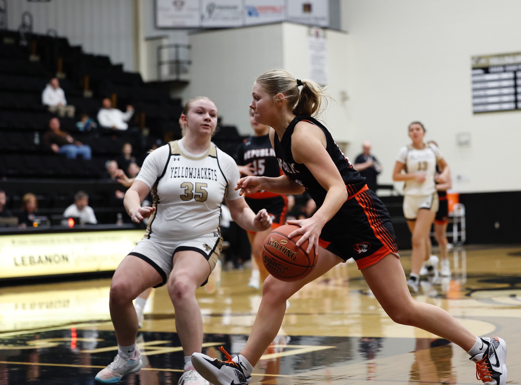 Defense, Three-Pointers Power Republic Past Lebanon, 60-28