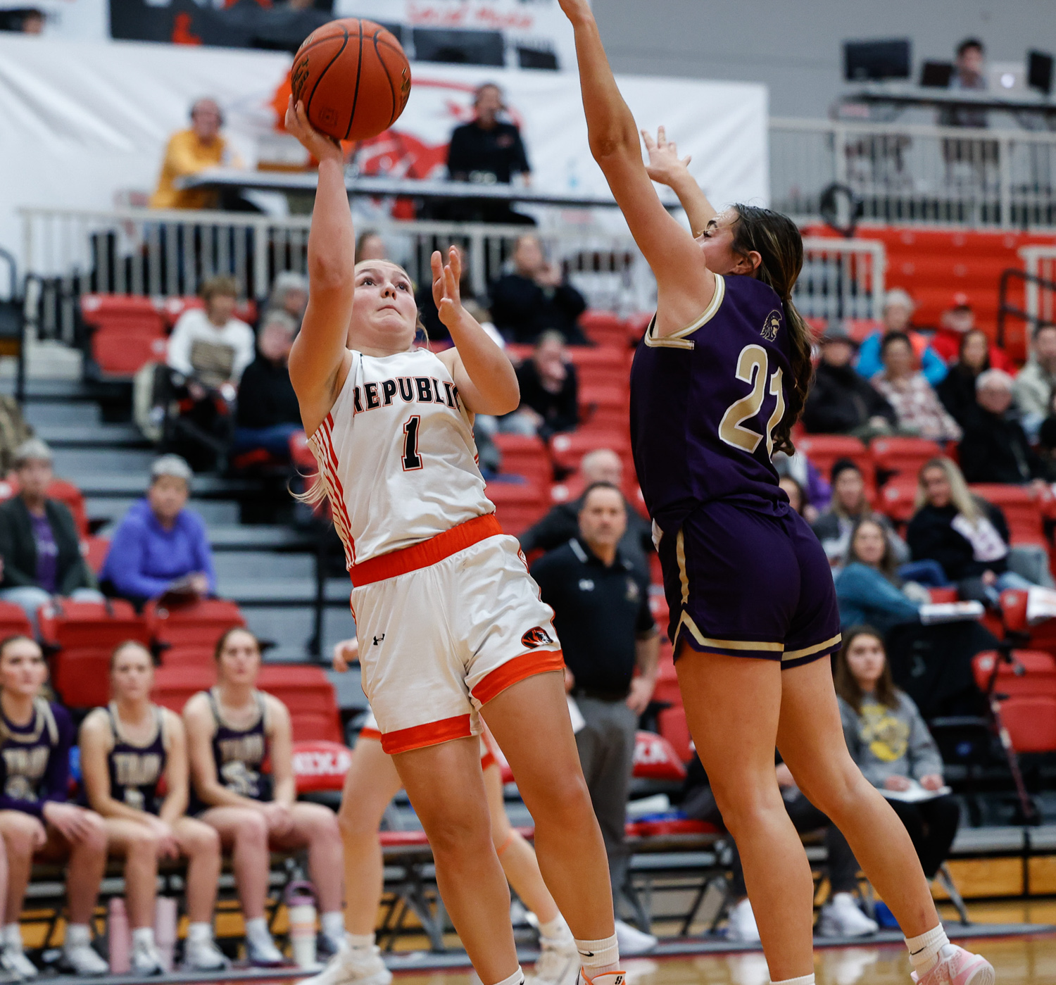 Photos: Varsity Girls Basketball vs Troy – Nixa Invitational Tournament