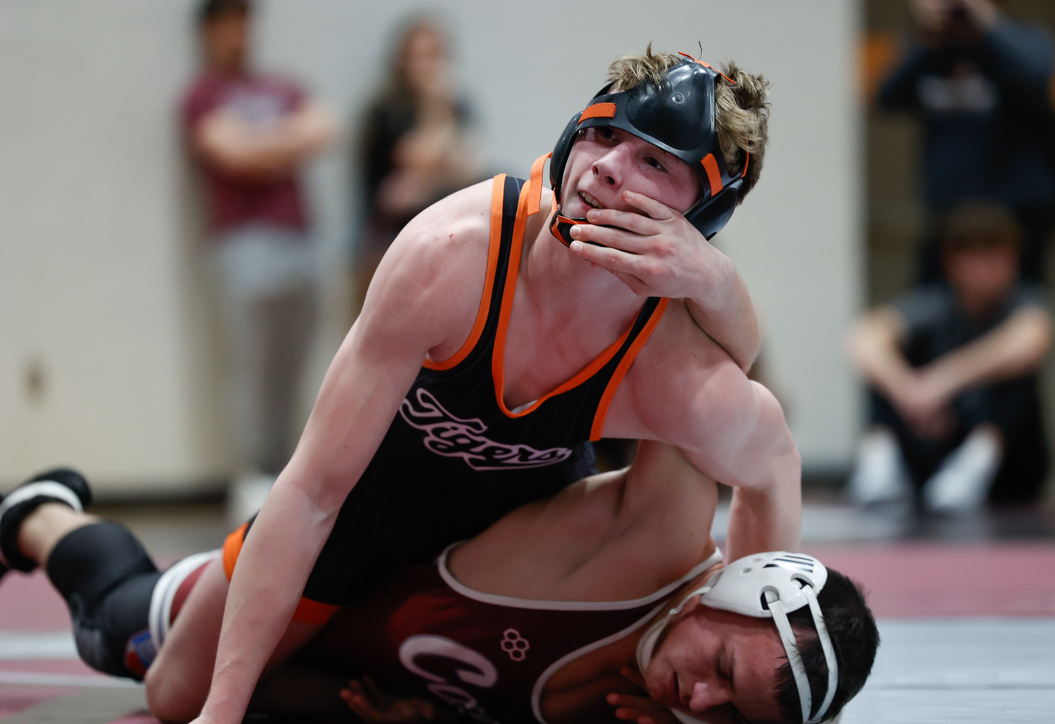 Republic Boys Wrestling Splits Matches at Rogersville Triangular