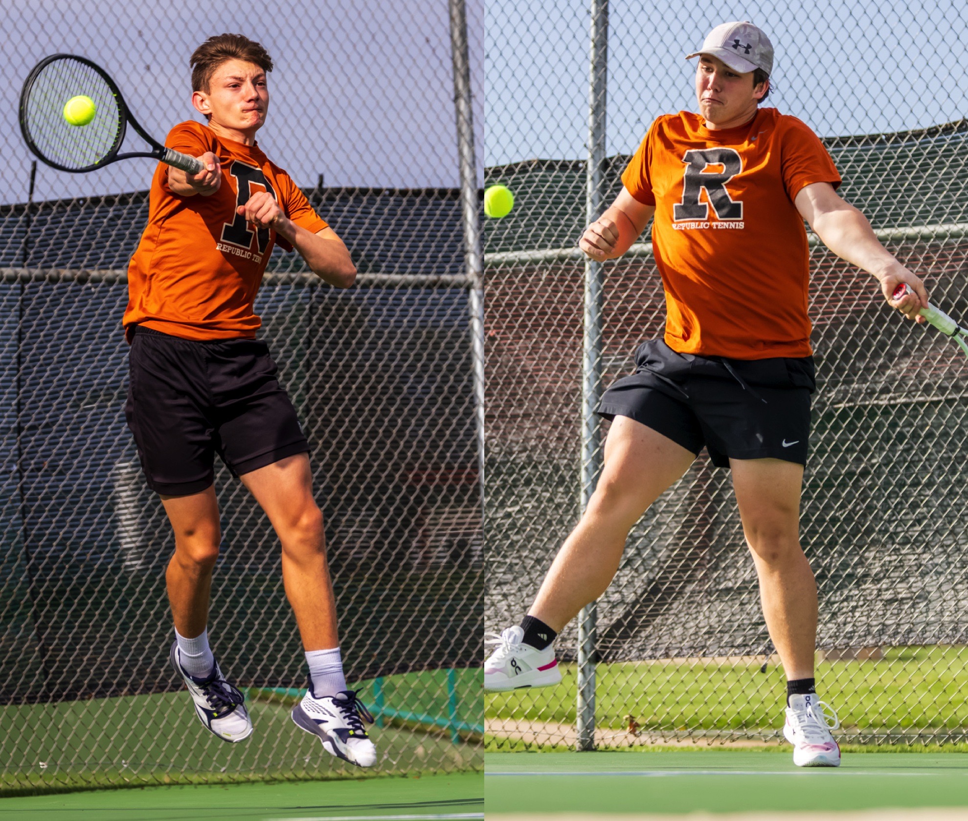 Two Tennis Tigers Take All-COC West Honors