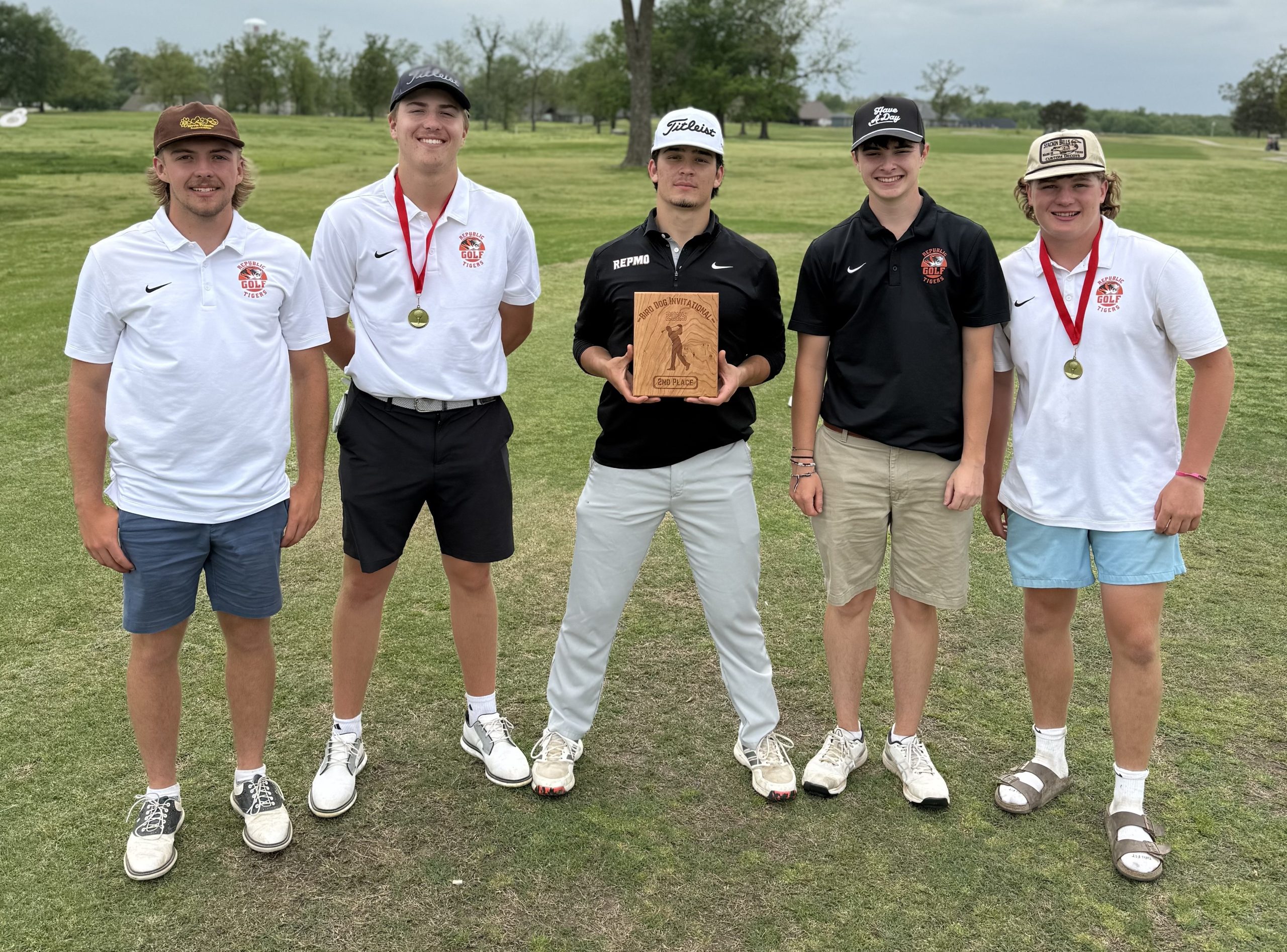 Tiger Golfers Finish 2nd at CJ Tourney