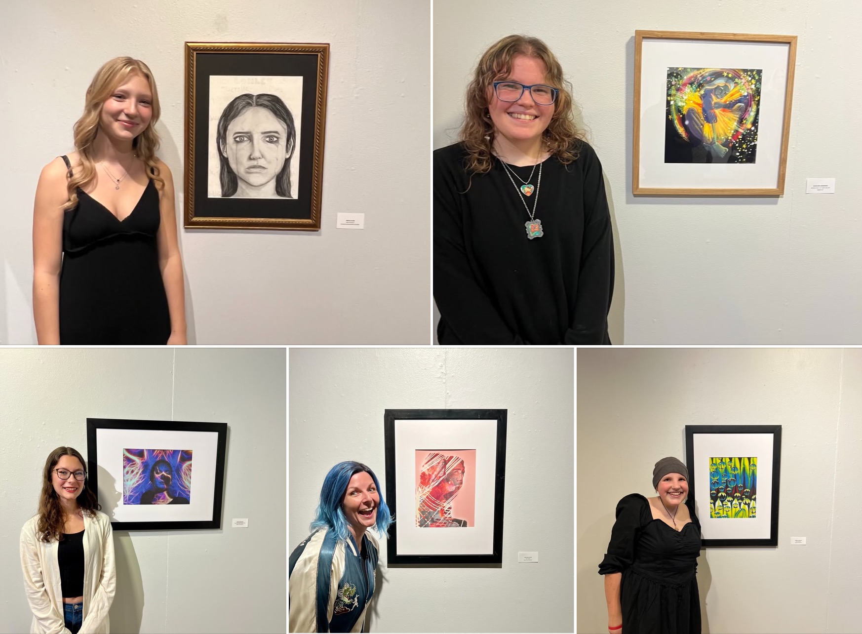 Off the Field – Students See Classroom Projects Move to Gallery Walls