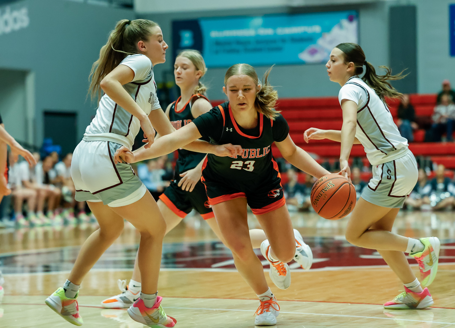 Photos: Varsity Girls Basketball vs Strafford – Pink & White Semifinals