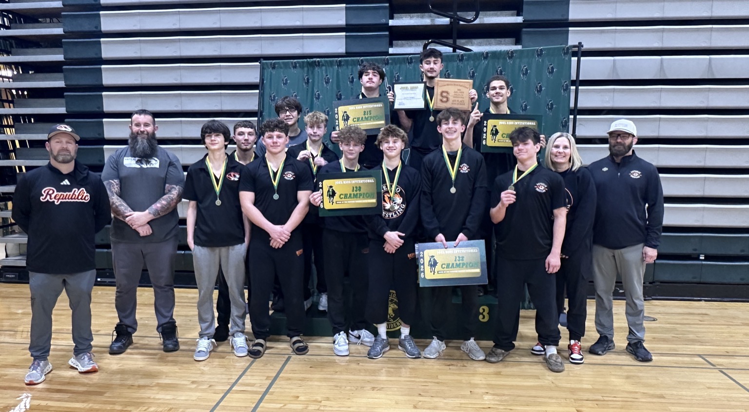 Republic Powers to Joel Rios Invitational Crown Behind Five Individual Titles