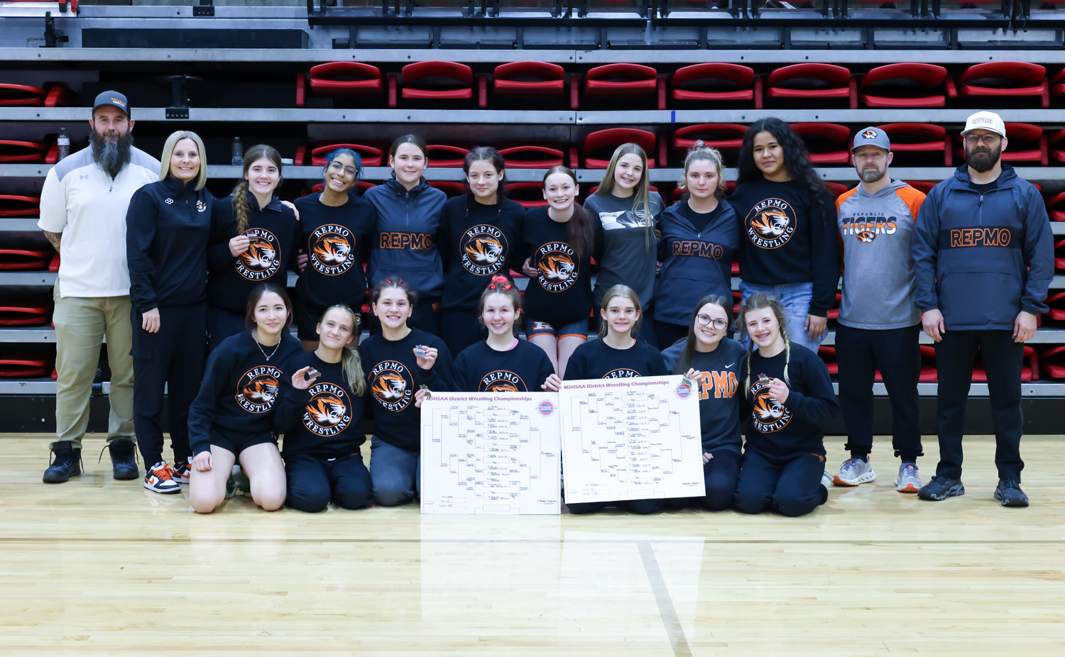 By the Numbers – Girls District Wrestling