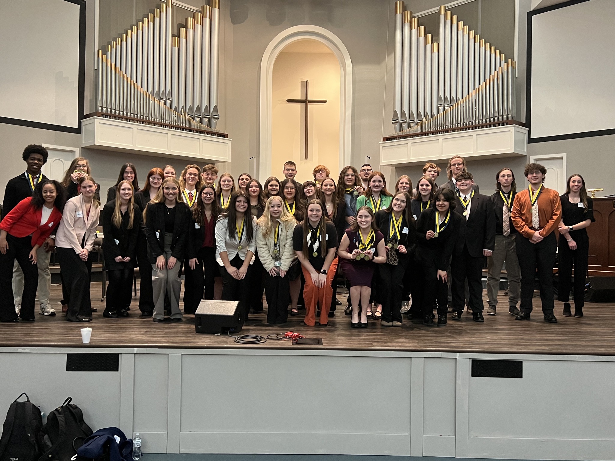 Off the Field: FBLA Continues District Dominance