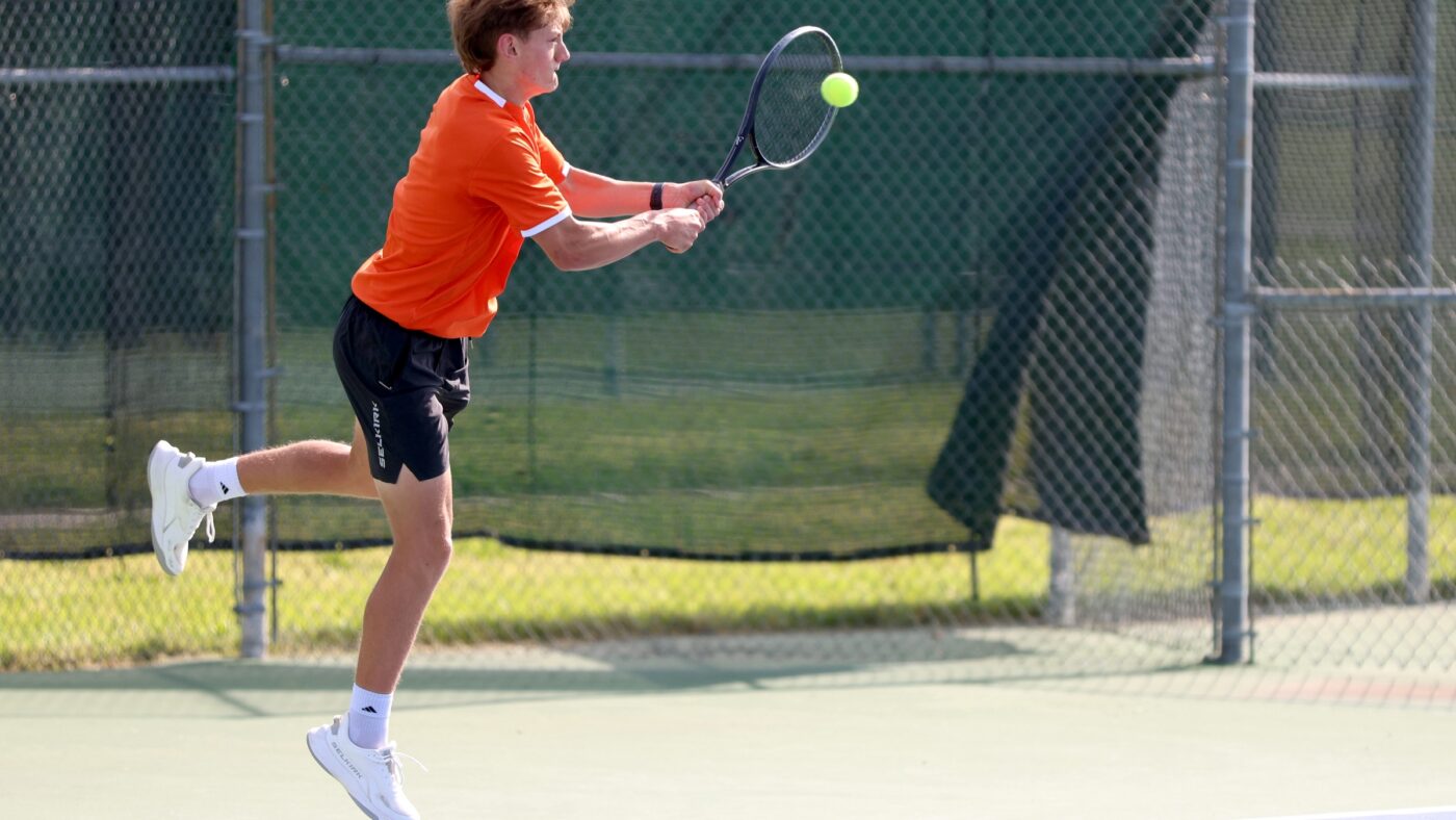 Riffe Opens State Tennis Tournament with Historic Win