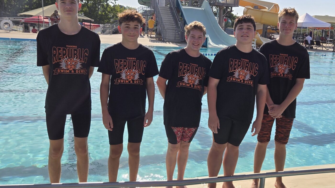 Young Republic Swimmers Open Varsity Careers at Joplin