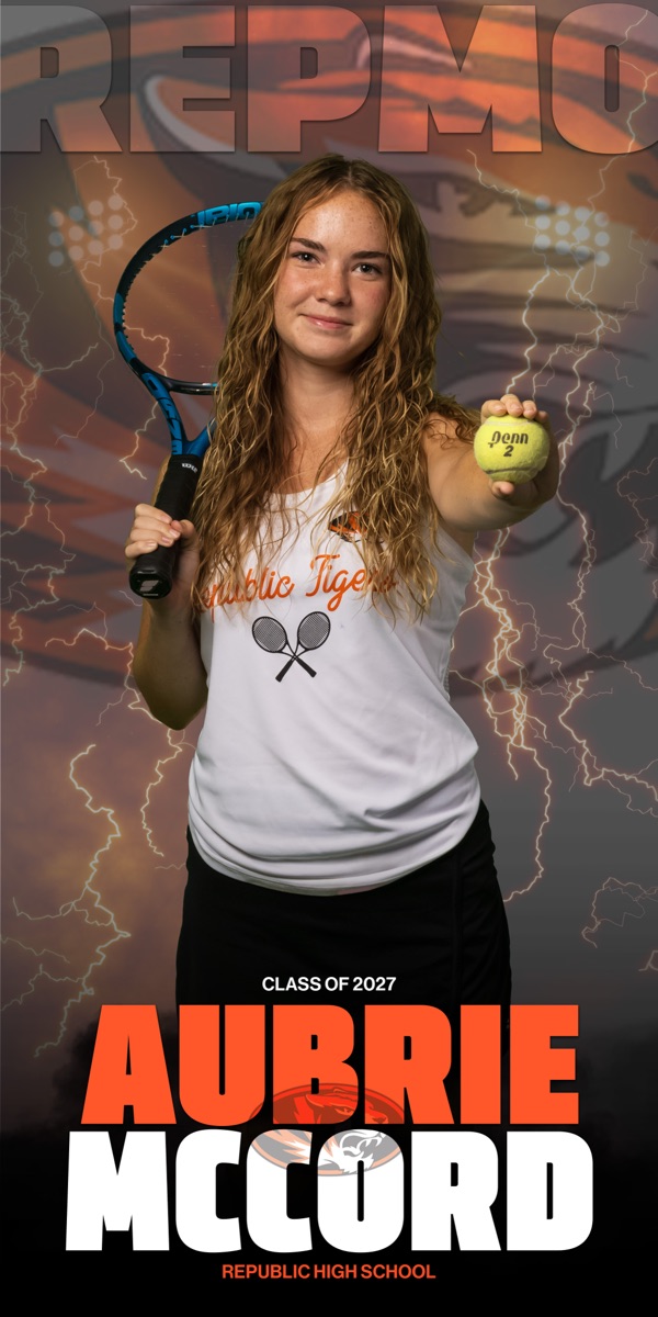 Aubrie McCord, Republic girls tennis Class of 2027