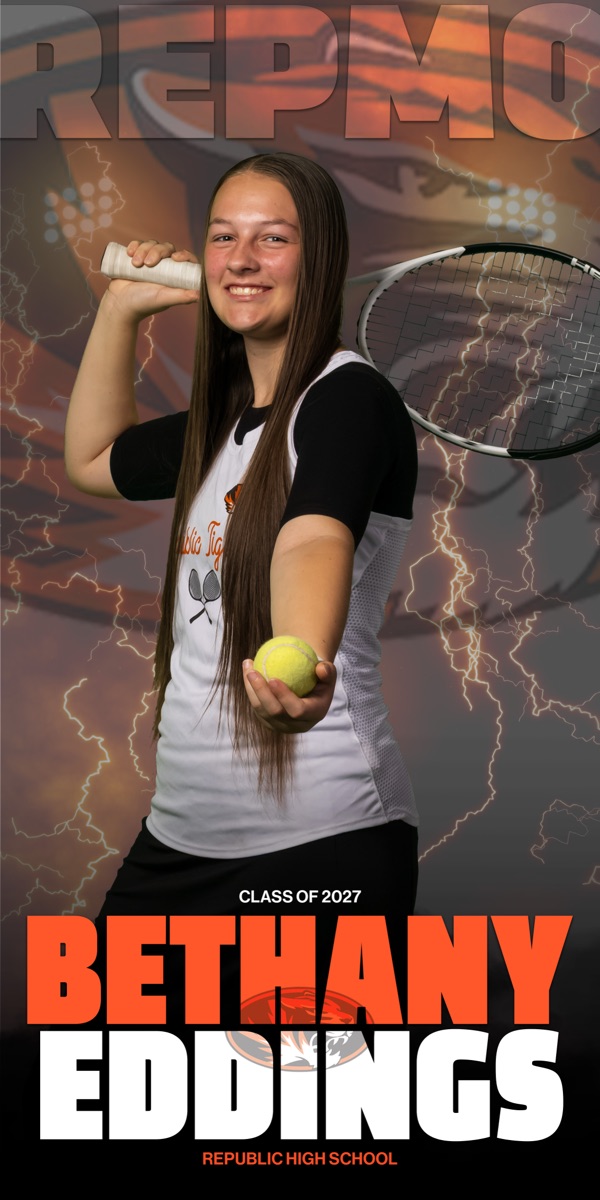 Bethany Eddings, Republic girls tennis Class of 2027