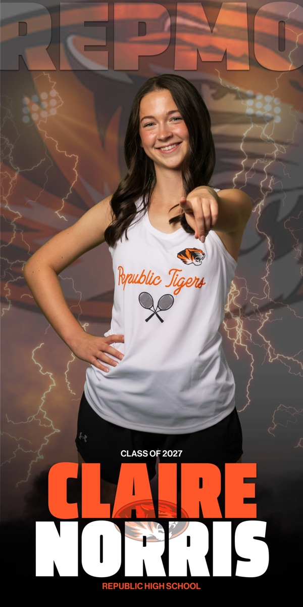Claire Norris, Republic girls tennis Class of 2027