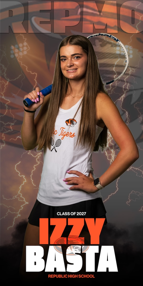 Izzy Basta, Republic girls tennis Class of 2027