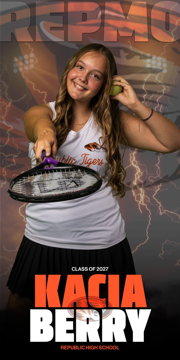 Kacia Berry, Republic girls tennis Class of 2027