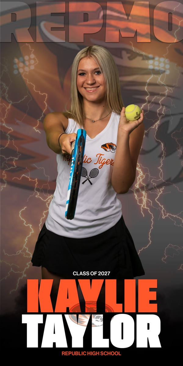 Kaylie Taylor, Republic girls tennis Class of 2027