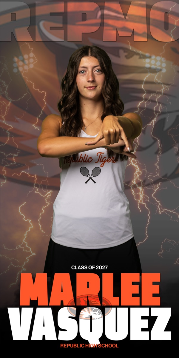 Marlee Vasquez, Republic girls tennis Class of 2027