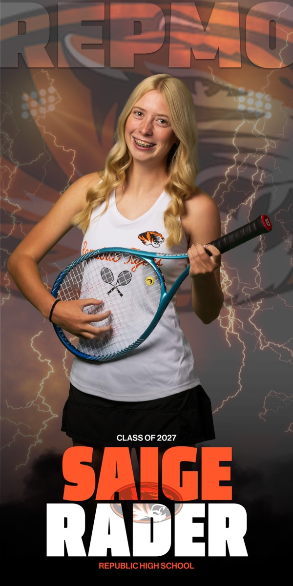 Saige Rader, Republic girls tennis Class of 2027
