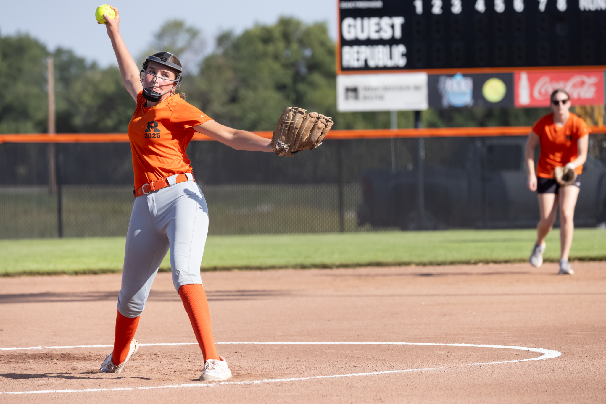 Kendra Goeke delivers a pitch for Republic